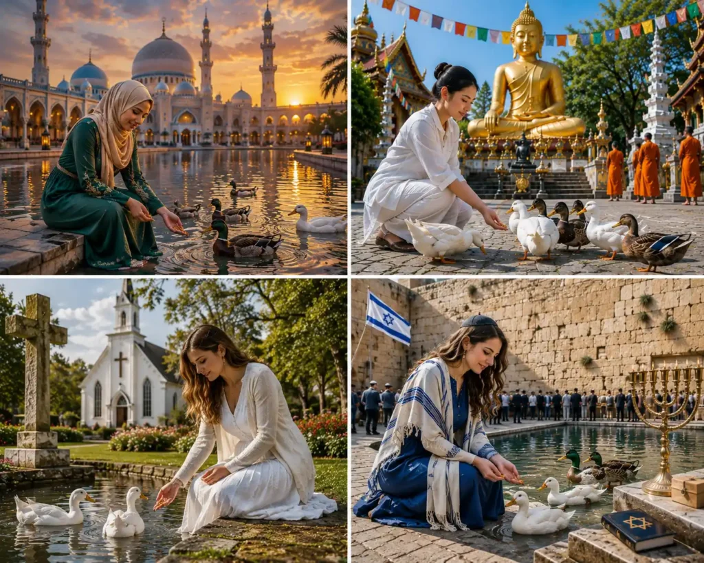 duck symbolism different cultures