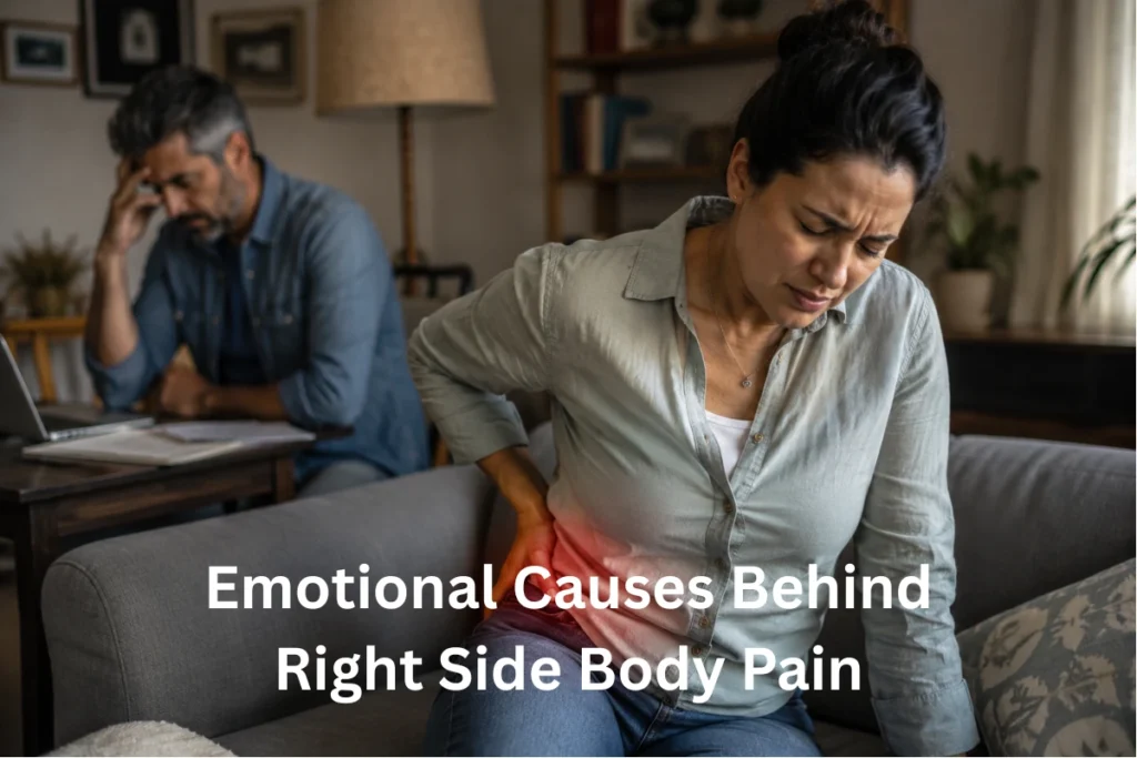 emotional causes right side body pain