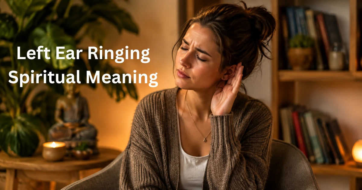 left ear ringing spiritual meaning
