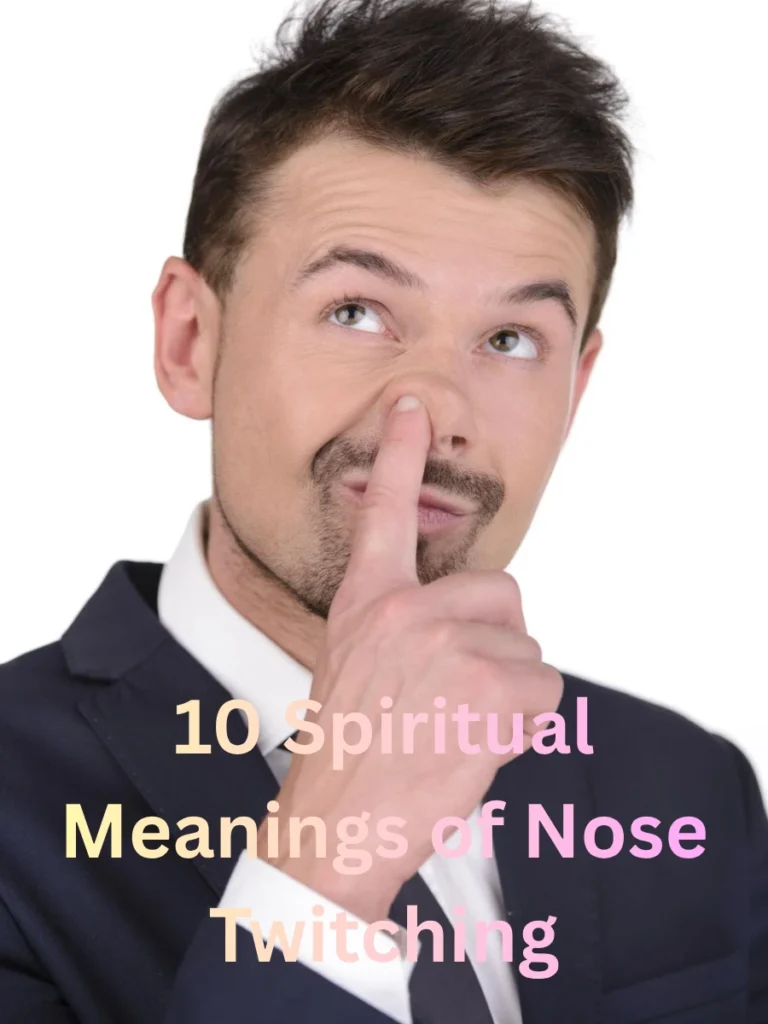 10 Spiritual Meanings of Nose Twitching