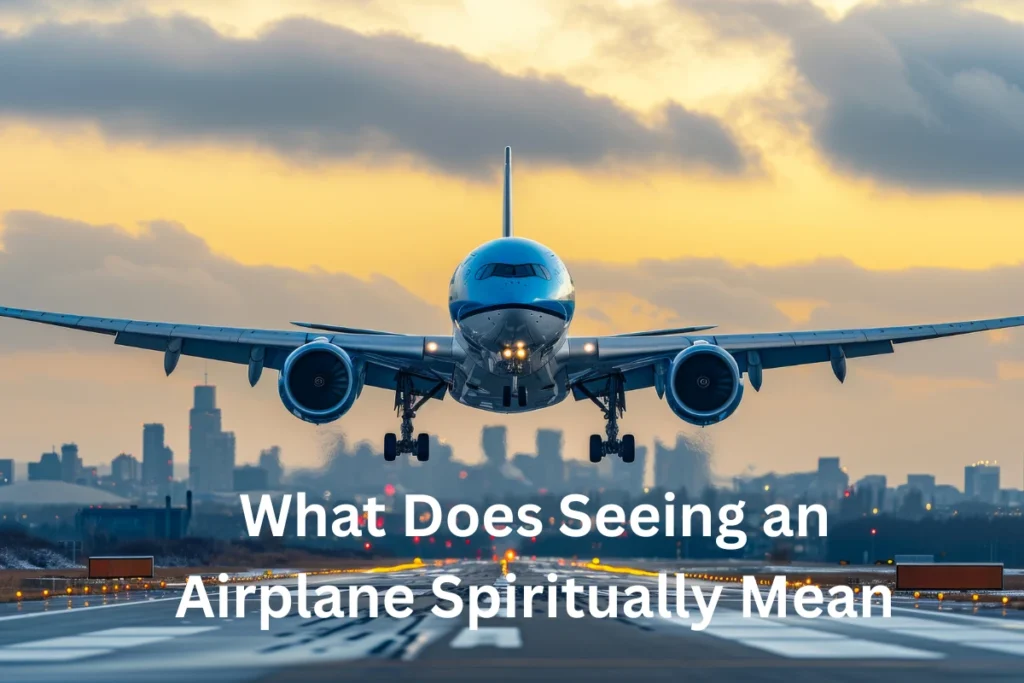 seeing airplane spiritual meaning