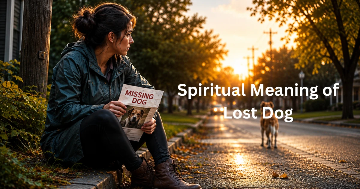 spiritual meaning of lost dog