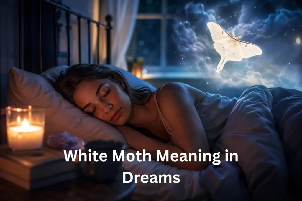 white moth meaning dreams