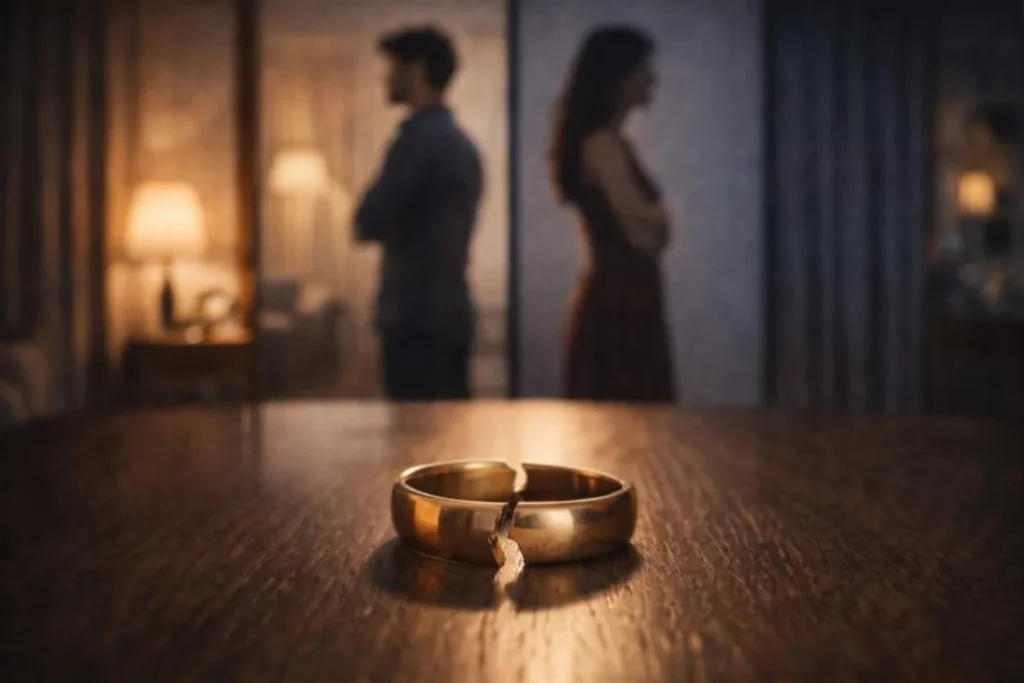 ring broke in half relationship meaning