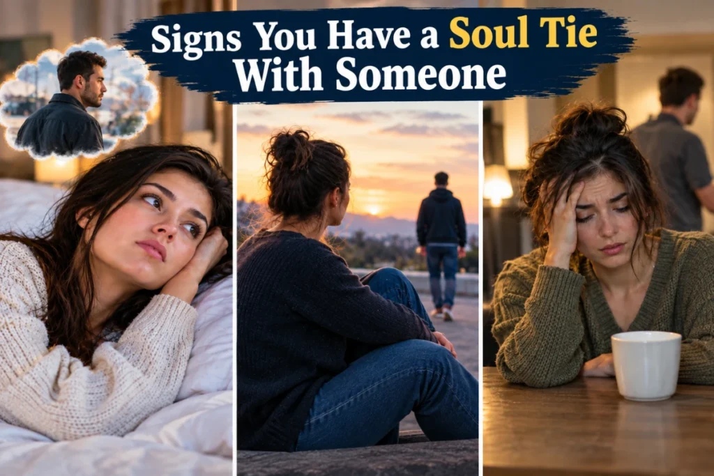 signs soul tie with someone