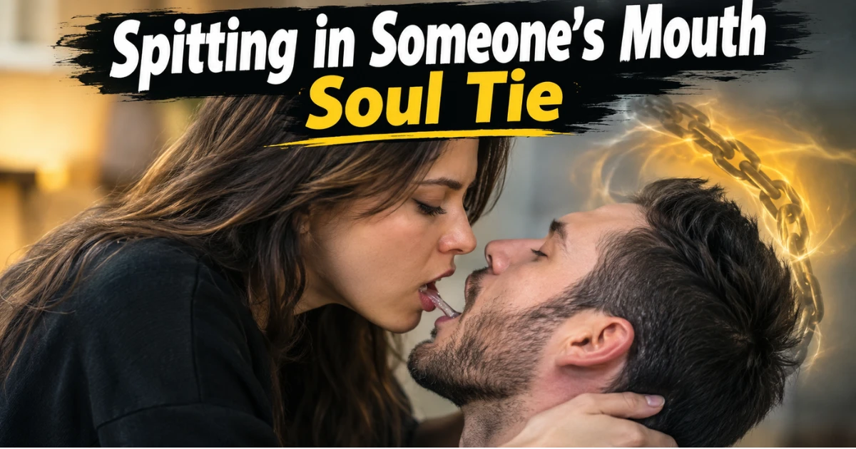 spitting in someones mouth soul tie