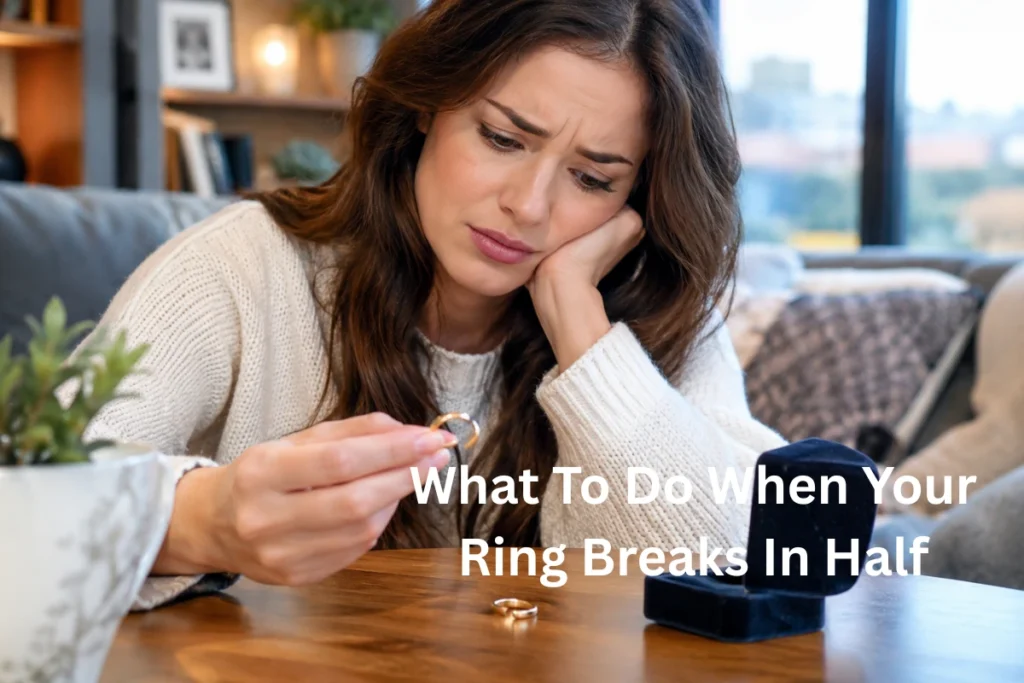 what to do when ring breaks